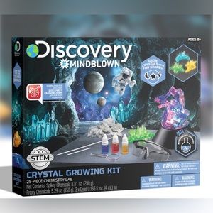 Discovery Kids | 25-Piece Lab Crystal Growing Kit | BRAND NEW